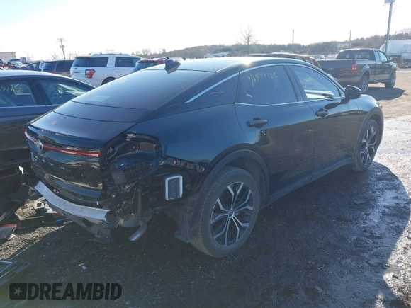 2024 Toyota Crown XLE with VIN JTDAAAAF1R3024782, listed as a IAAI auction lot 41544288 with 13,379 mi miles and . Bid and sale history available at DreamBid. Image 4.