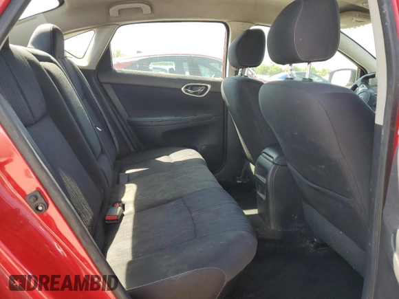 2017 Nissan Sentra SV with VIN 3N1AB7AP6HL696108, listed as a Copart auction lot 55524655 with 135,896 mi miles and Clean Title. Bid and sale history available at carsss.com. Image 10.