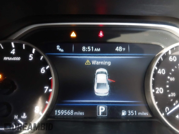 2017 Nissan Maxima SV with VIN 1N4AA6AP0HC416646, listed as a IAAI auction lot 41161316 with 159,568 mi miles and . Bid and sale history available at DreamBid. Image 15.