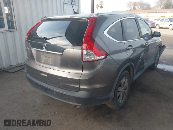 2013 Honda CR-V EX-L with VIN 5J6RM3H75DL048980, listed as a IAAI auction lot 41265422 with 221,519 mi miles and . Bid and sale history available at DreamBid. Image 4.