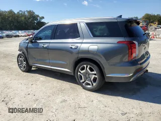 2024 Hyundai Palisade Limited z VIN KM8R5DGE8RU793681, wystawiony jako Copart lot #45898925 z przebiegiem 8 136 mil mil oraz Nie do naprawy • Non repairable. Historia ofert i sprzedaży dostępna na DreamBid. Obrazek 2.