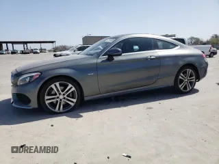2017 Mercedes-Benz C 300 with VIN WDDWJ4KB6HF346999, listed as a Copart auction lot 50258965 with 105,242 mi miles and Salvage Title. Bid and sale history available at DreamBid. Image 1.