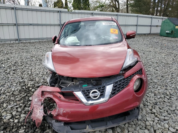 2015 Nissan Juke SL z VIN JN8AF5MR0FT508702, wystawiony jako Copart lot #53206925 z przebiegiem 108 733 mil mil oraz Szkody całkowita. Historia ofert i sprzedaży dostępna na DreamBid. Obrazek 5.