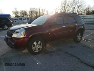 2007 Chevrolet Equinox LS with VIN 2CNDL13F676036447, listed as a Copart auction lot 48594585 with 236,530 mi miles and Salvage Title. Bid and sale history available at carsss.com. Image 1.
