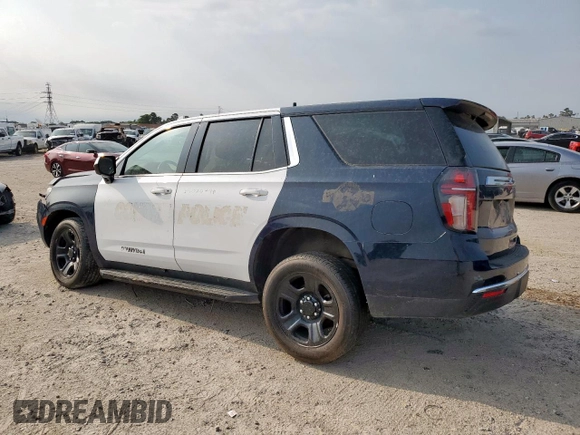 2023 Chevrolet Tahoe с VIN 1GBSCLED2PR176720, выставлен на аукционе Copart как лот 57604505 с пробегом 22 441 миль миль и Списание • Salvage title. История ставок и продаж доступна на DreamBid. Изображение 2.
