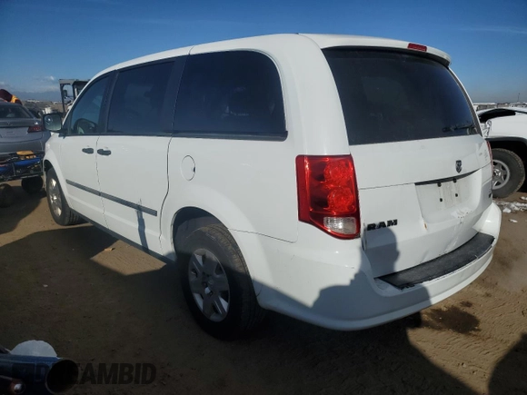 2014 Ram Cargo Van Tradesman with VIN 2C4JRGAG7ER204841, listed as a Copart auction lot 84949874 with 217,461 mi miles and Salvage Title. Bid and sale history available at carsss.com. Image 2.