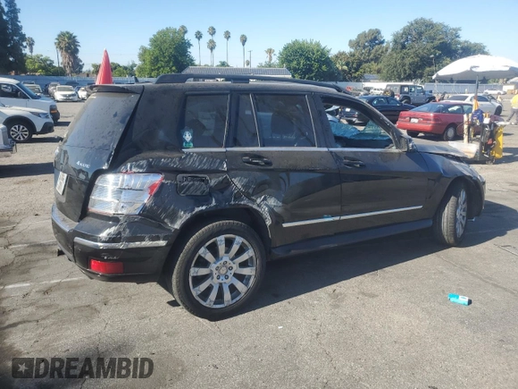 2010 Mercedes-Benz GLK 350 with VIN WDCGG8HB0AF329692, listed as a Copart auction lot 65003564 with Not Provided miles and Salvage Title. Bid and sale history available at DreamBid. Image 3.