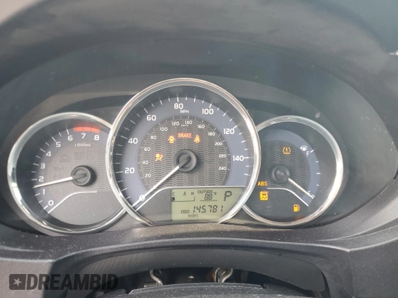 2014 Toyota Corolla L with VIN 2T1BURHE6EC182883, listed as a Copart auction lot 51683335 with 145,781 mi miles and Salvage title. Bid and sale history available at DreamBid. Image 9.