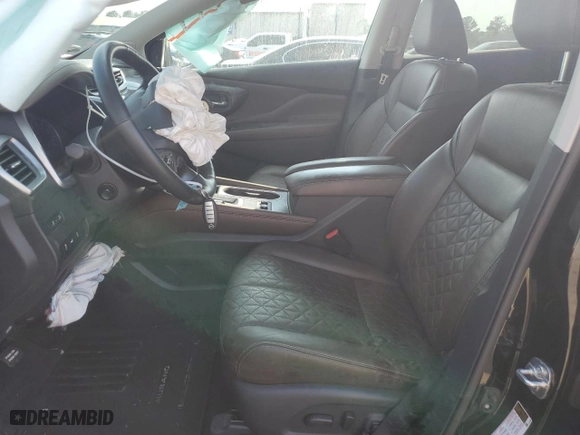 2023 Nissan Murano Platinum with VIN 5N1AZ2DJ5PC142597, listed as a Copart auction lot 56069314 with 10,550 mi miles and Salvage Title. Bid and sale history available at carsss.com. Image 7.