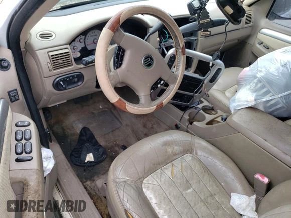 2005 Mercury Mountaineer Convenience with VIN 4M2ZU86W45UJ03003, listed as a Copart auction lot 56634824 with Not provided miles and Clean title. Bid and sale history available at DreamBid. Image 8.
