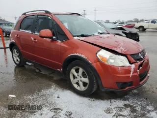 2009 Suzuki SX4 with VIN JS2YB413495103036, listed as a Copart auction lot 45547875 with 135,090 mi miles and Salvage Title. Bid and sale history available at carsss.com. Image 4.