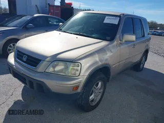 2001 Honda CR-V SE with VIN JHLRD18761S029899, listed as a IAAI auction lot 40825937 with 190,701 mi miles. Bid and sale history available at carsss.com. Image 2.