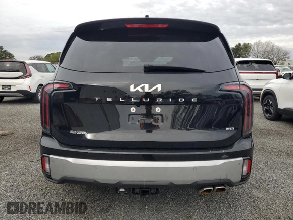 2024 Kia Telluride SX X-Line with VIN 5XYP5DGC6RG469978, listed as a Copart auction lot 81030984 with Not Provided miles and Salvage Title. Bid and sale history available at carsss.com. Image 6.