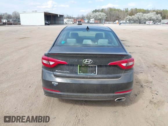 2017 Hyundai Sonata SE with VIN 5NPE24AF5HH589149, listed as a IAAI auction lot 41810444 with 168,924 mi miles. Bid and sale history available at carsss.com. Image 16.