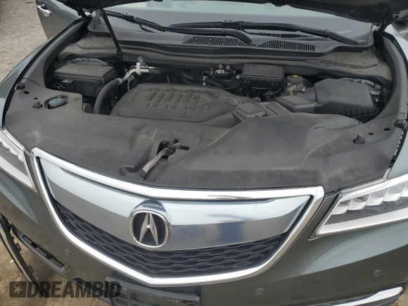 2014 Acura MDX Advance with VIN 5FRYD4H8XEB039386, listed as a Copart auction lot 48935905 with Not Provided miles and Salvage Title. Bid and sale history available at DreamBid. Image 13.