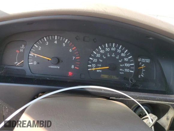 2000 Toyota Tacoma PreRunner with VIN 4TASM92N0YZ663484, listed as a Copart auction lot 64324715 with 108,320 mi miles and Non repairable. Bid and sale history available at DreamBid. Image 9.