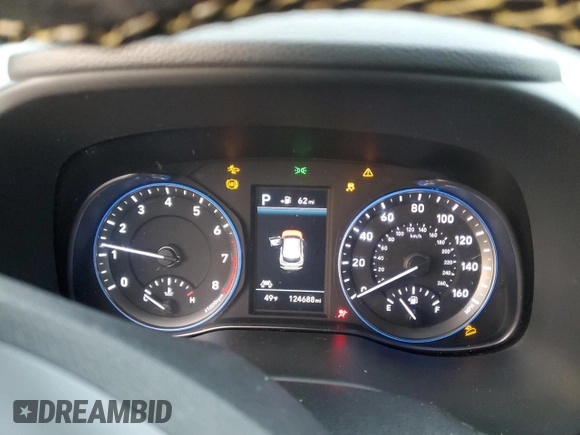 2018 Hyundai Kona Ultimate with VIN KM8K53A59JU073184, listed as a Copart auction lot 45223945 with 124,688 mi miles and Salvage Title. Bid and sale history available at carsss.com. Image 9.