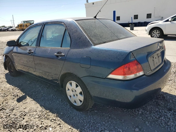 2005 Mitsubishi Lancer ES with VIN JA3AJ26E65U048830, listed as a Copart auction lot 73990244 with 166,510 mi miles and Salvage Title. Bid and sale history available at carsss.com. Image 2.