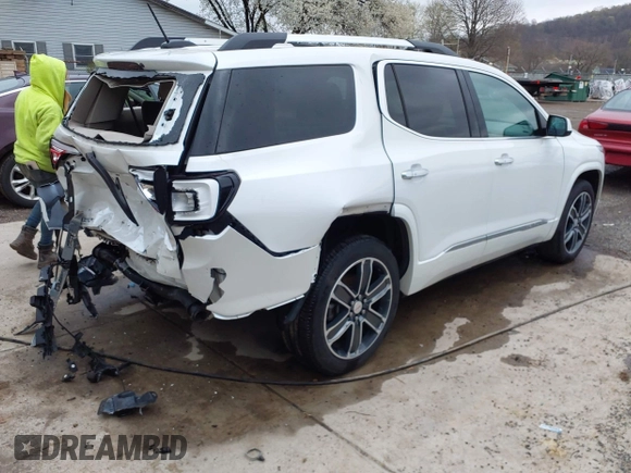 2018 GMC Acadia Denali with VIN 1GKKNXLS3JZ106525, listed as a IAAI auction lot 42012726 with 112,698 mi miles and . Bid and sale history available at carsss.com. Image 4.