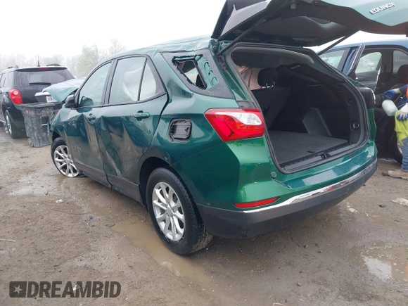 2018 Chevrolet Equinox LS with VIN 2GNAXHEV8J6247012, listed as a IAAI auction lot 42181897 with 126,071 mi miles and . Bid and sale history available at DreamBid. Image 3.