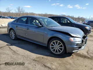 2016 Audi A4 Premium with VIN WAUBFAFL9GN015797, listed as a Copart auction lot 47140885 with 178,053 mi miles and Salvage Title. Bid and sale history available at carsss.com. Image 4.