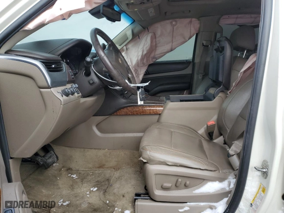 2015 Chevrolet Suburban LTZ with VIN 1GNSKKKC7FR139429, listed as a Copart auction lot 45329105 with NaN miles and Clean Title. Bid and sale history available at carsss.com. Image 7.