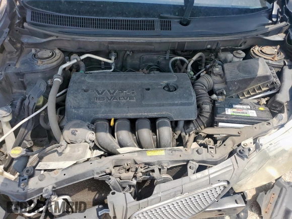 2005 Pontiac Vibe with VIN 5Y2SL63895Z455243, listed as a Copart auction lot 57243005 with 206,276 mi miles and Salvage title. Bid and sale history available at DreamBid. Image 12.