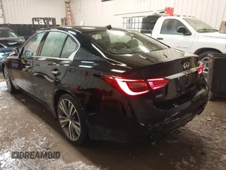 2021 Infiniti Q50 Signature Edition with VIN JN1EV7CR8MM751195, listed as a IAAI auction lot 41580206 with 42,251 mi miles and . Bid and sale history available at DreamBid. Image 3.