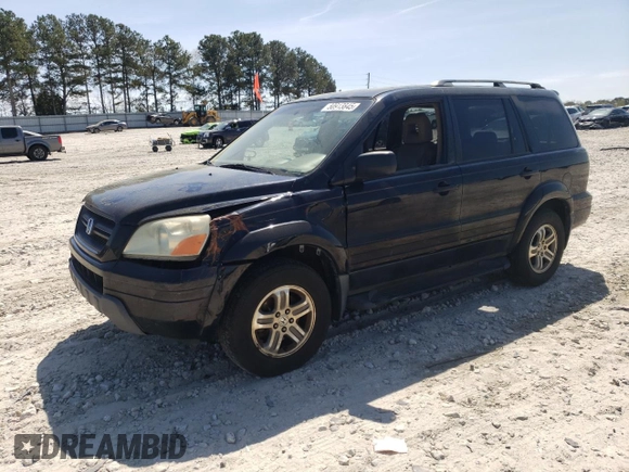 2004 Honda Pilot EX with VIN 5FNYF18594B006779, listed as a Copart auction lot 50913845 with 335,417 mi miles and Salvage Title. Bid and sale history available at DreamBid. Image 1.