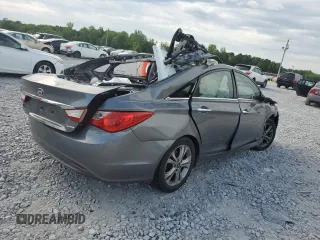 2013 Hyundai Sonata Limited with VIN 5NPEC4AC1DH580090, listed as a Copart auction lot 53973275 with Not Provided miles and Salvage Title. Bid and sale history available at DreamBid. Image 3.