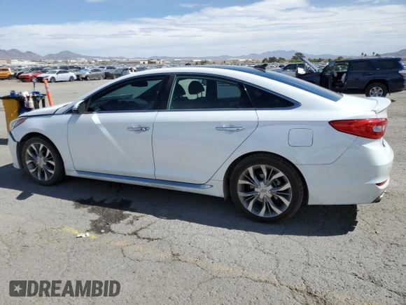 2015 Hyundai Sonata Sport with VIN 5NPE34AB8FH113307, listed as a Copart auction lot 50931225 with 99,961 mi miles and Salvage Title. Bid and sale history available at carsss.com. Image 2.