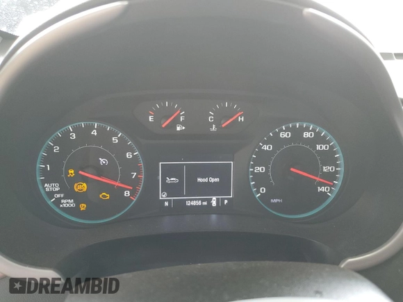 2022 Chevrolet Malibu LT with VIN 1G1ZD5ST1NF158652, listed as a Copart auction lot 54535105 with 124,856 mi miles and Clean Title. Bid and sale history available at DreamBid. Image 9.
