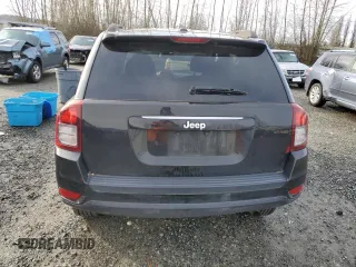 2016 Jeep Compass Sport with VIN 1C4NJCBA8GD525904, listed as a Copart auction lot 48983545 with 0 mi miles and Salvage Title. Bid and sale history available at carsss.com. Image 6.