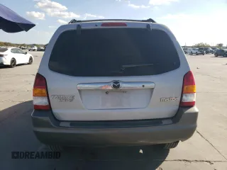 2002 Mazda Tribute LX with VIN 4F2YU09182KM64860, listed as a Copart auction lot 77391824 with 207,965 mi miles and Salvage Title. Bid and sale history available at DreamBid. Image 6.