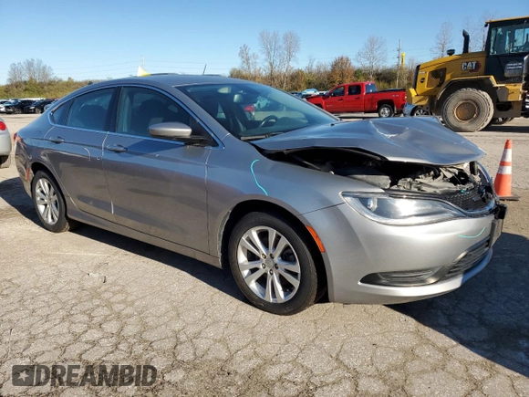 2016 Chrysler 200 LX with VIN 1C3CCCFB3GN195477, listed as a Copart auction lot 81224444 with 102,906 mi miles and Salvage Title. Bid and sale history available at carsss.com. Image 4.