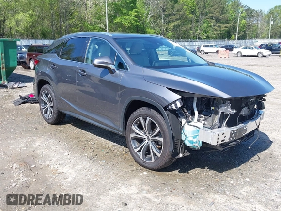 2022 Lexus RX 350 with VIN 2T2HZMAA6NC250441, listed as a IAAI auction lot 41987596 with 49,431 mi miles and . Bid and sale history available at DreamBid. Image 1.