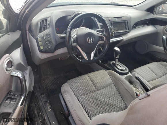 2011 Honda CR-Z EX with VIN JHMZF1D64BS001393, listed as a Copart auction lot 53170804 with 107,937 mi miles and Salvage Title. Bid and sale history available at carsss.com. Image 8.