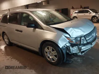 2012 Honda Odyssey LX with VIN 5FNRL5H27CB092988, listed as a IAAI auction lot 41933507 with 123,233 mi miles and . Bid and sale history available at carsss.com. Image 1.