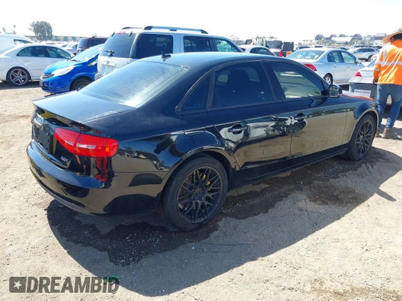 2013 Audi A4 Premium Plus z VIN WAUEFAFL1DN035745, wystawiony jako IAAI lot #42521876 z przebiegiem 117 238 mil mil oraz . Historia ofert i sprzedaży dostępna na DreamBid. Obrazek 4.