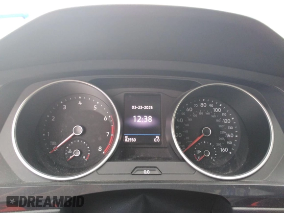 2020 Volkswagen Tiguan SE with VIN 3VV2B7AX4LM025185, listed as a Copart auction lot 48942445 with 82,550 mi miles and Salvage Title. Bid and sale history available at DreamBid. Image 9.
