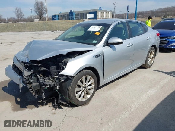 2016 Kia Optima LX with VIN 5XXGT4L32GG009150, listed as a IAAI auction lot 41761139 with 114,081 mi miles. Bid and sale history available at carsss.com. Image 17.