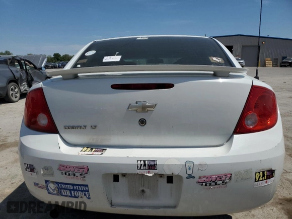 2010 Chevrolet Cobalt 1LT with VIN 1G1AD5F54A7218114, listed as a Copart auction lot 52721615 with 147,513 mi miles and Salvage Title. Bid and sale history available at DreamBid. Image 6.