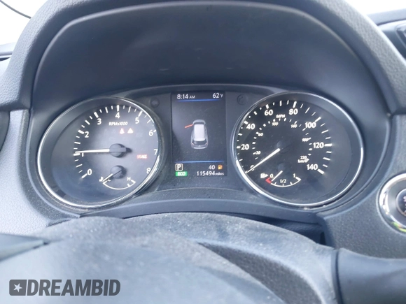 2019 Nissan Rogue SV с VIN KNMAT2MT9KP542963, выставлен на аукционе IAAI как лот 42255309 с пробегом 115 494 миль миль и . История ставок и продаж доступна на DreamBid. Изображение 7.