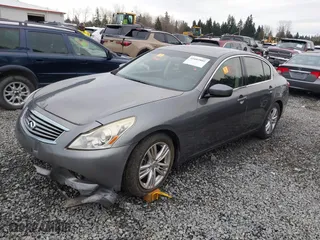 2013 Infiniti G37 Sedan Journey with VIN JN1CV6AP9DM722923, listed as a IAAI auction lot 41603802 with 61,445 mi miles. Bid and sale history available at carsss.com. Image 2.
