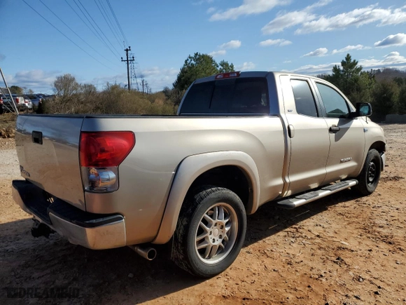 2007 Toyota Tundra SR5 with VIN 5TFRT541X7X007876, listed as a Copart auction lot 43873115 with 230,600 mi miles and Salvage Title. Bid and sale history available at carsss.com. Image 3.