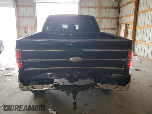 2012 Ford F-150 XL with VIN 1FTFW1EF3CKD18053, listed as a Copart auction lot 57439645 with 166,463 mi miles and Salvage title. Bid and sale history available at DreamBid. Image 6.