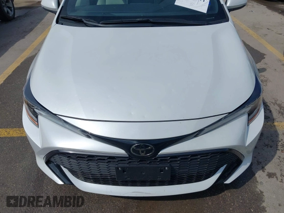2022 Toyota Corolla Hatchback SE with VIN JTNB4MBE5N3188805, listed as a IAAI auction lot 41881571 with 45,416 mi miles. Bid and sale history available at carsss.com. Image 6.