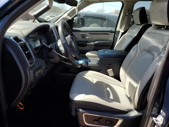 2022 Ram 1500 Limited with VIN 1C6SRFHT4NN121938, listed as a Copart auction lot 48932955 with 21,996 mi miles and Salvage title. Bid and sale history available at DreamBid. Image 7.