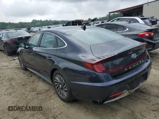2020 Hyundai Sonata Hybrid Limited with VIN KMHL54JJXLA010557, listed as a Copart auction lot 48405174 with 0 mi miles and Salvage Title. Bid and sale history available at carsss.com. Image 2.