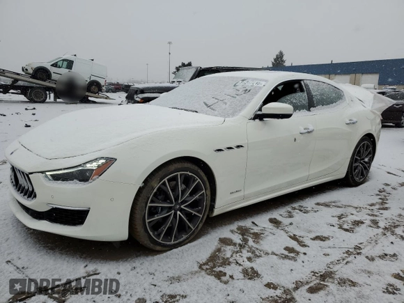 2019 Maserati Ghibli S Q4 GranLusso with VIN ZAM57YTL2K1338398, listed as a Copart auction lot 88252215 with 26,044 mi miles and Clean Title. Bid and sale history available at carsss.com. Image 1.